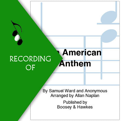 AN AMERICAN ANTHEM