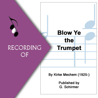 BLOW YE THE TRUMPET