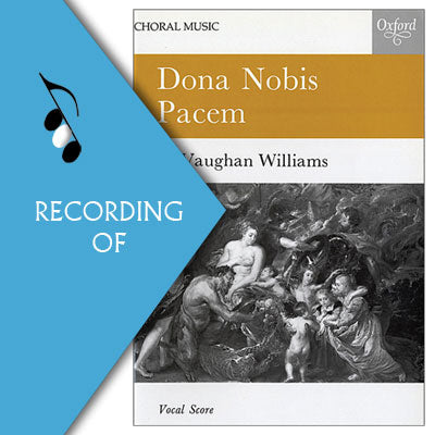 DONA NOBIS PACEM (Major Work)