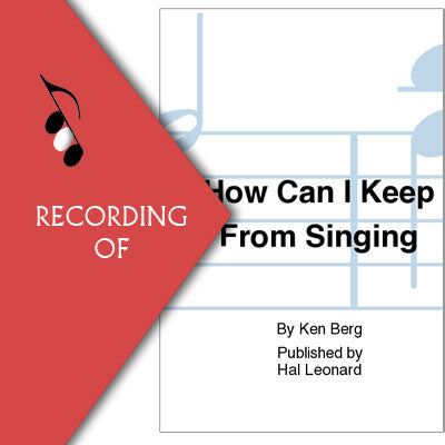 HOW CAN I KEEP FROM SINGING?