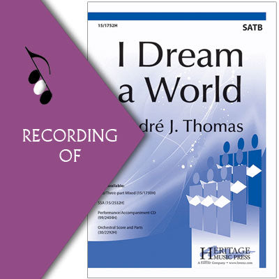 I DREAM A WORLD