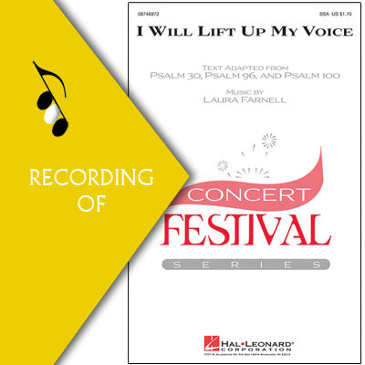 I WILL LIFT UP MY VOICE