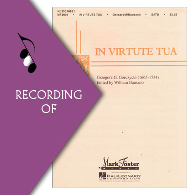 IN VIRTUTE TUA