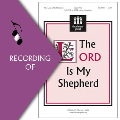 THE LORD IS MY SHEPHERD