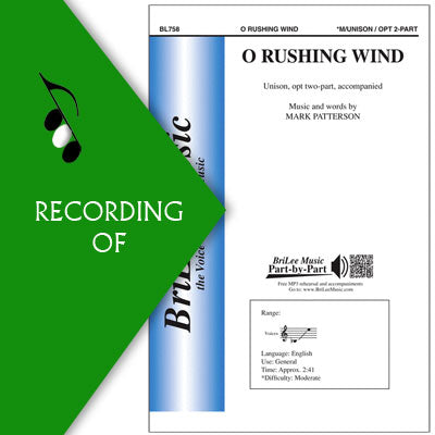 O RUSHING WIND