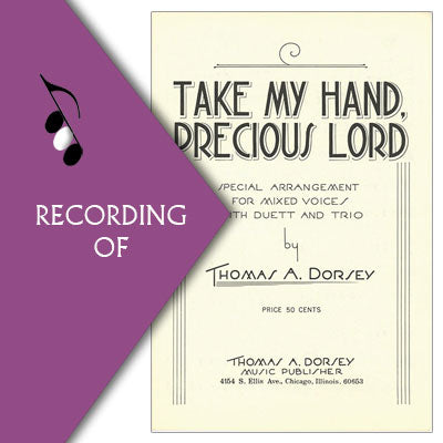 TAKE MY HAND, PRECIOUS LORD