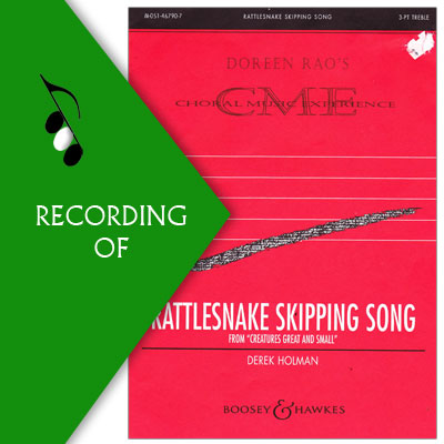RATTLESNAKE SKIPPING SONG