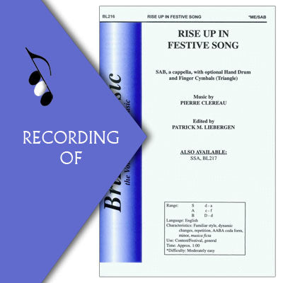 RISE UP IN FESTIVE SONG