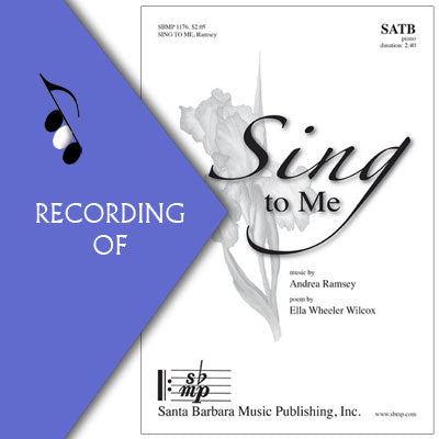 SING TO ME
