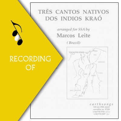 TRES CANTOS NATIVOS (SSA)