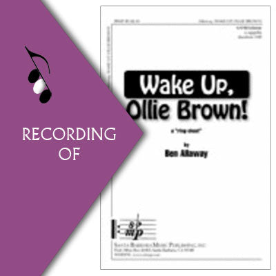 WAKE UP, OLLIE BROWN!