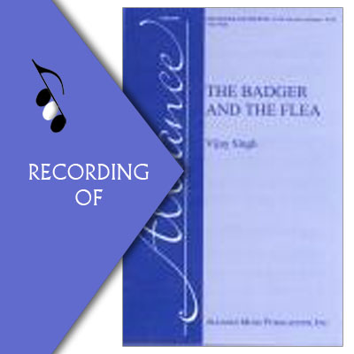 THE BADGER AND THE FLEA