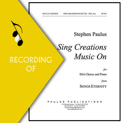 SING CREATIONS MUSIC ON